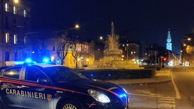 I carabinieri hanno portato in carcere il 23enne