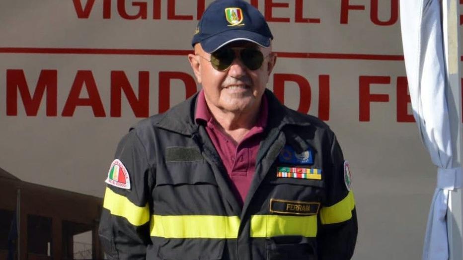 Vigili del fuoco in lutto a Portomaggiore, addio al pompiere Franco Moretti