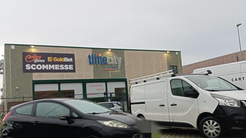 La sala dove è avvenuto il furto