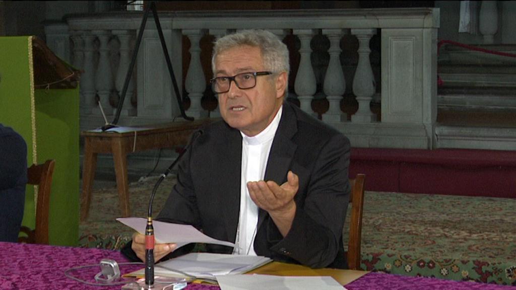 
	Il vescovo di Prato, monsignor Giovanni Nerbini

