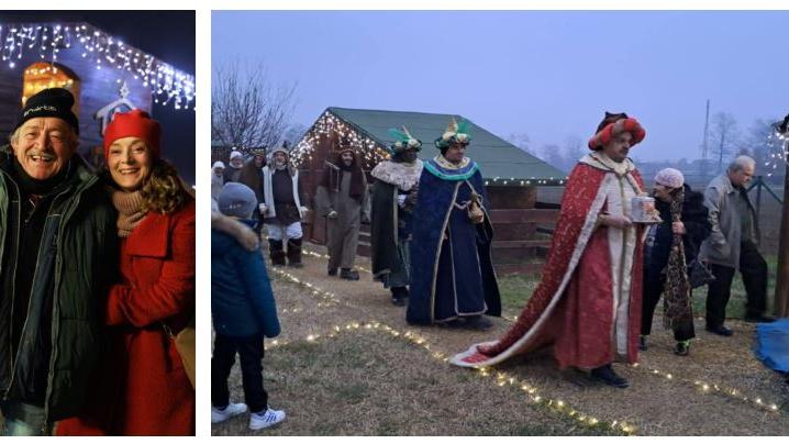 Santo Stefano col presepe vivente nell’aia di Marastoni