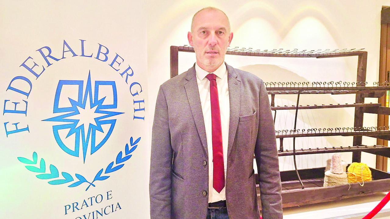 Sauro Venturi, presidente di Federalberghi Prato