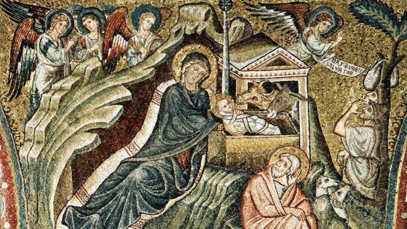 Mosaico della Natività. Fine XIII secolo, Jacopo Torriti