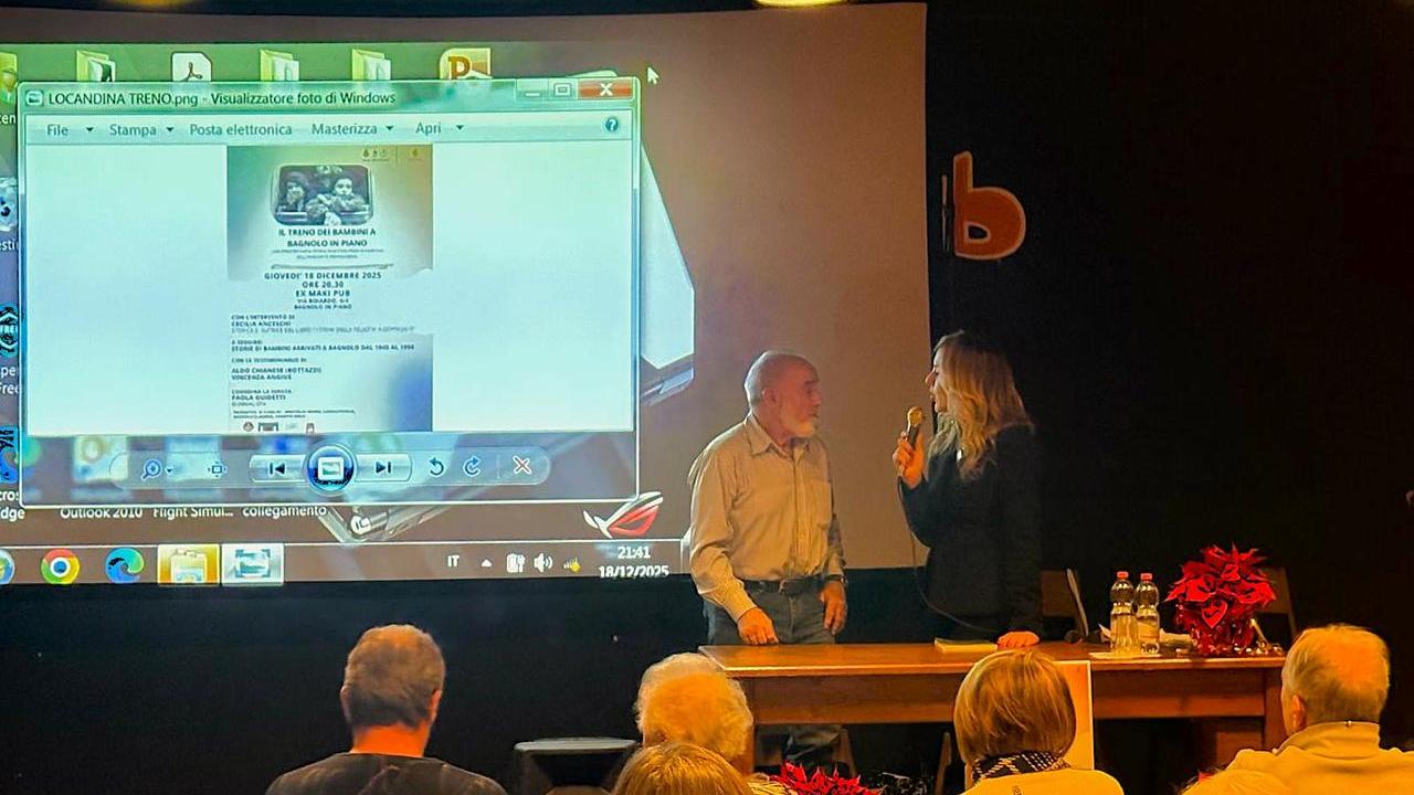 Anche a Bagnolo arrivarono i “treni dei bambini”: il toccante incontro con due di loro