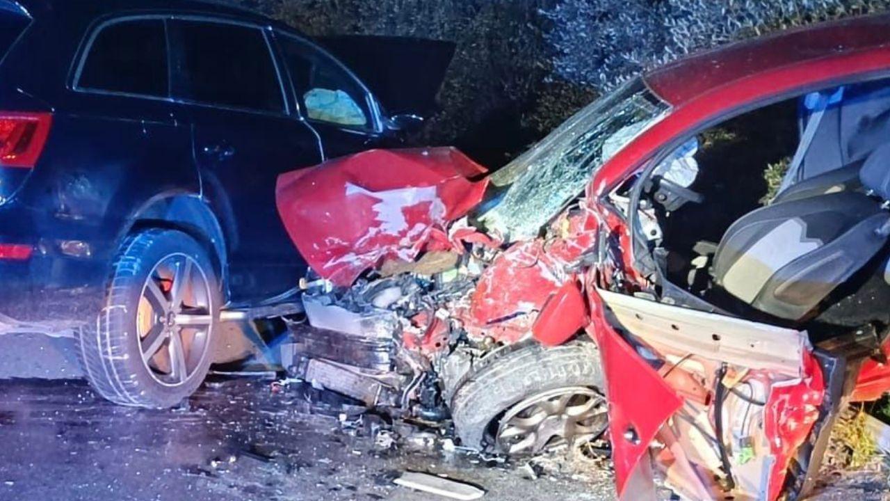 L'incidente (foto dalla pagina facebook Tvl)