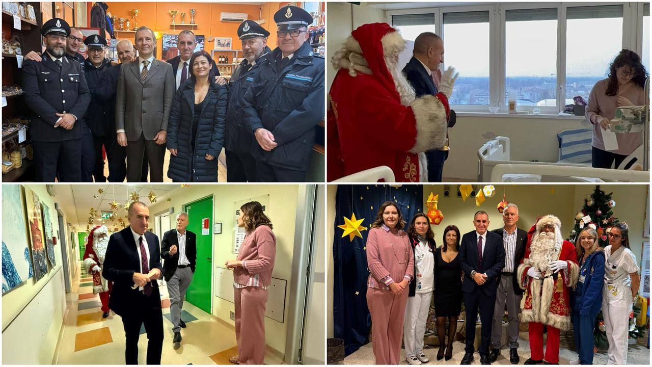 
	La visita di Paldino al Policlinico e al carcere Sant'Anna

