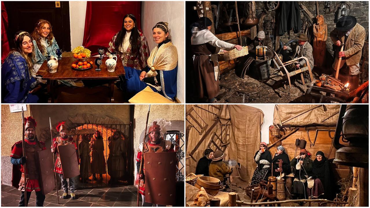 Fiumalbo, Vigilia magica con il presepe vivente: il successo della serata