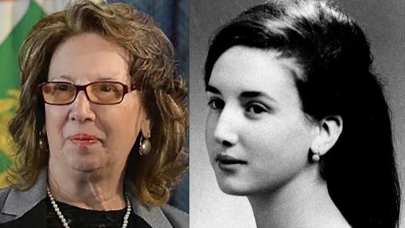 Franca Viola in una immagine recente e accanto quando aveva 17 anni