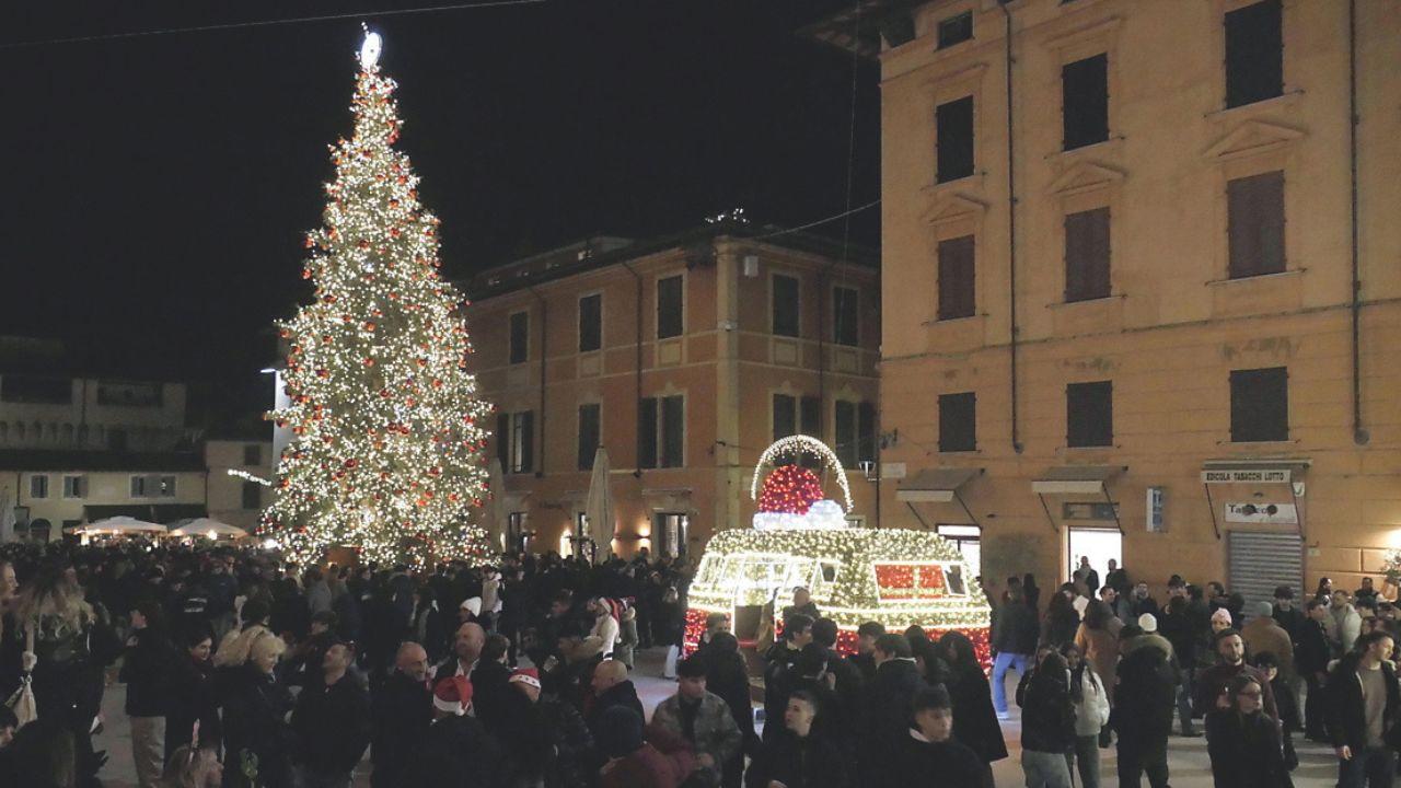 La piazza di Pietrasanta