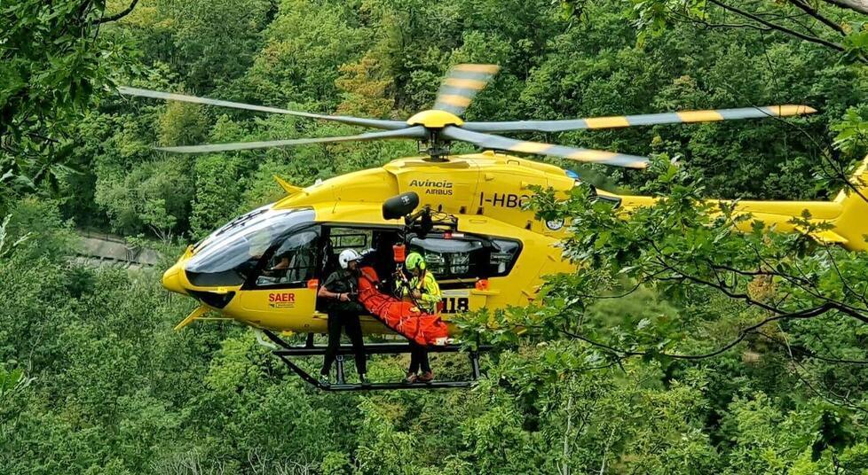 Scontro frontale a Cerredolo, 74enne portato in elicottero a Baggiovara