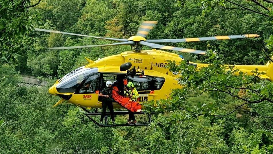 Scontro frontale a Cerredolo, 74enne portato in elicottero a Baggiovara