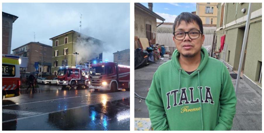 «Nell’appartamento in fiamme la mia vicina e i suoi due cani: così ho evitato la tragedia»