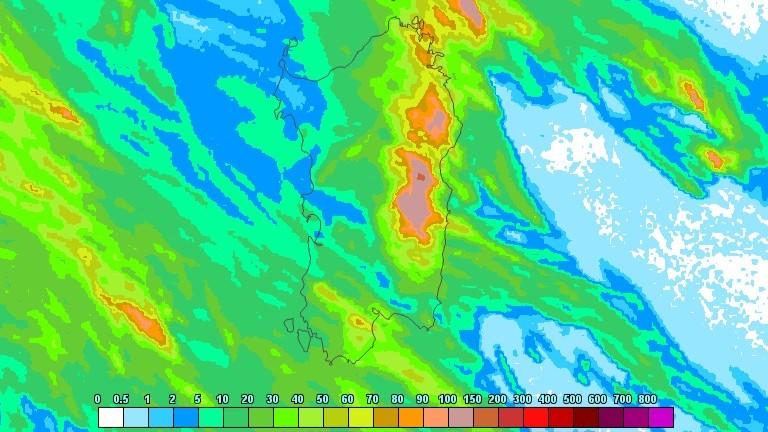 Ancora forti piogge sull’isola, Capodanno freddo ma con il sole