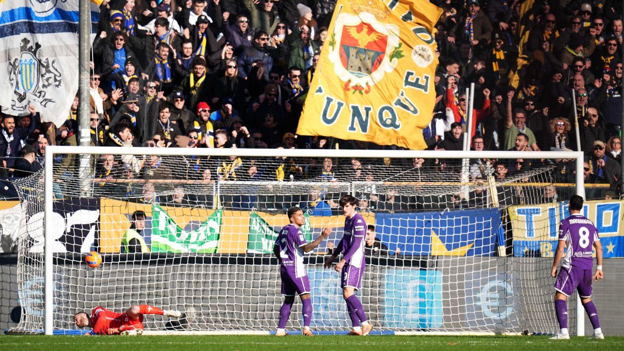 Il gol del Parma al Tardini