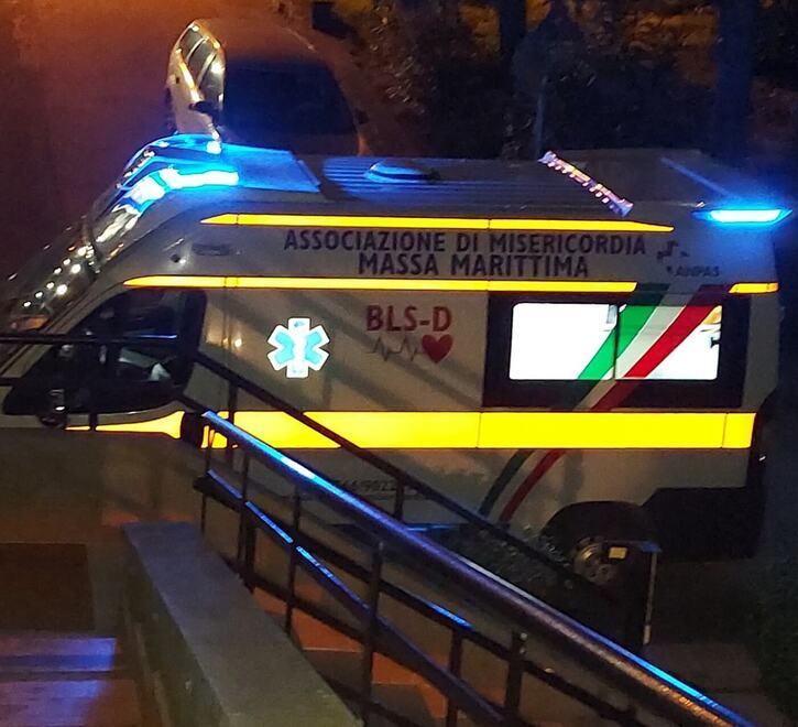 L'ambulanza dell'associazione
