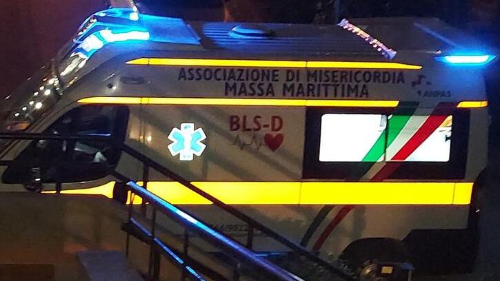 L'ambulanza dell'associazione
