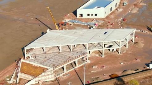 Il presidente del Modena: «Il nostro centro sportivo? Velocità dei lavori impressionante»