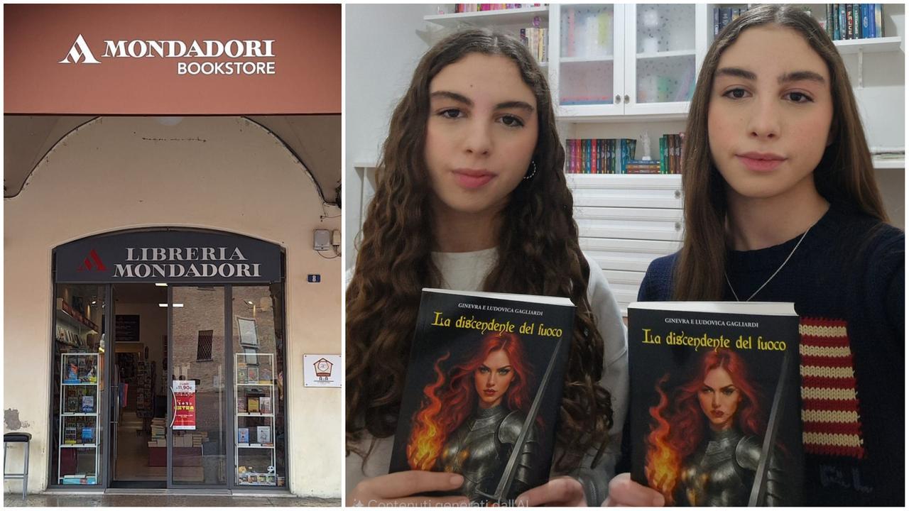 La libreria Mondadori di Carpi e le gemelle Gagliardi