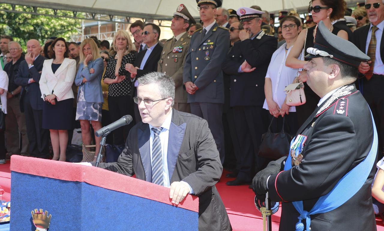 
	Il dottor Tondi alla festa dell'Arma dei carabineri nel 2017

