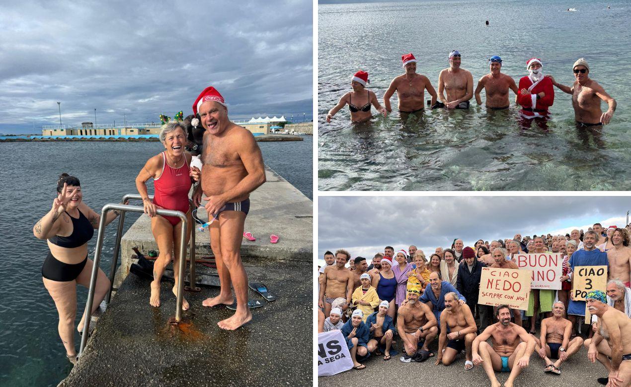 Brindisi al salmastro: a Livorno il tuffo di Capodanno si divide in 3 location