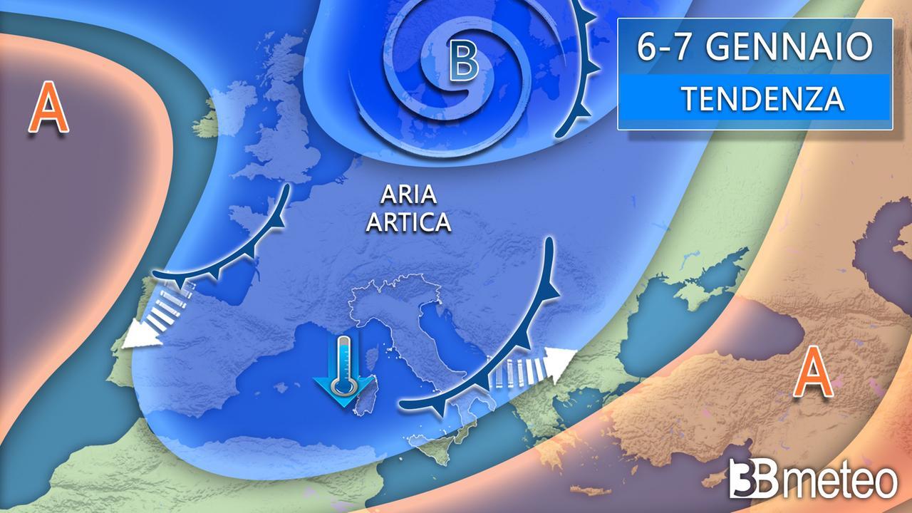 Capodanno freddo, poi piogge e neve: sulla Sardegna l’inverno entra nel vivo