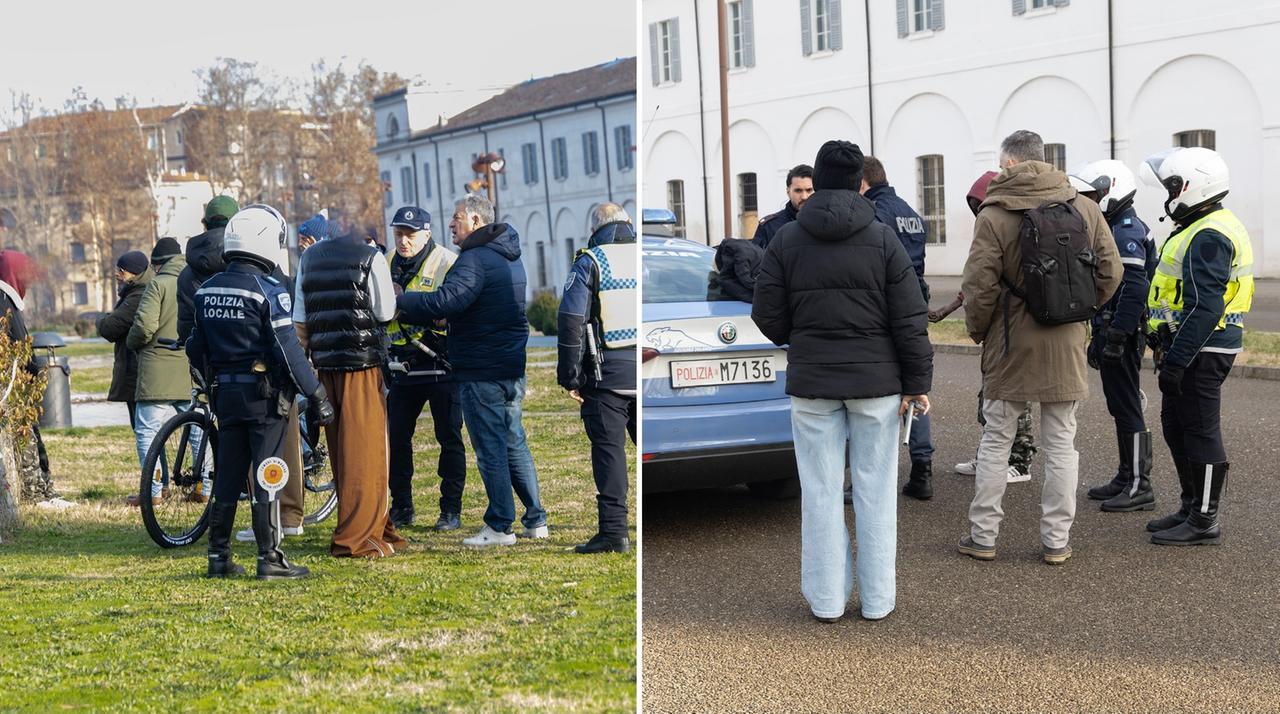 
	L'intervento della polizia locale e di Stato

