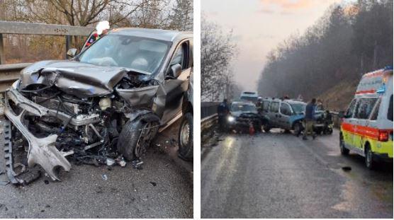 Scontro frontale a Fora, sulla Provinciale 19: grave un 52enne