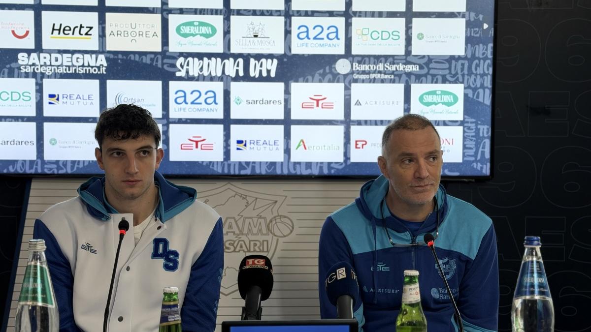 <strong>Luca Vincini </strong>(a sinistra) e il coach <strong>Veljko Mrsic</strong>