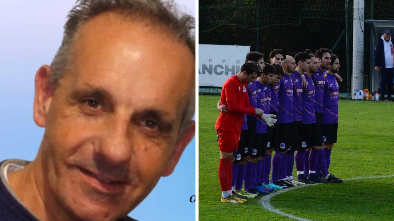 Massimiliano Santoni e la squadra del Capannoli 