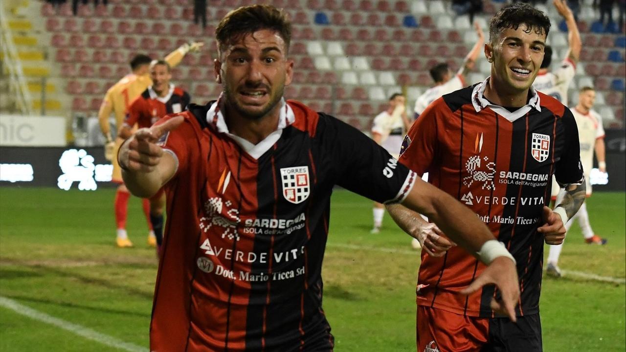 Pontedera-Torres. Ecco le formazioni ufficiali