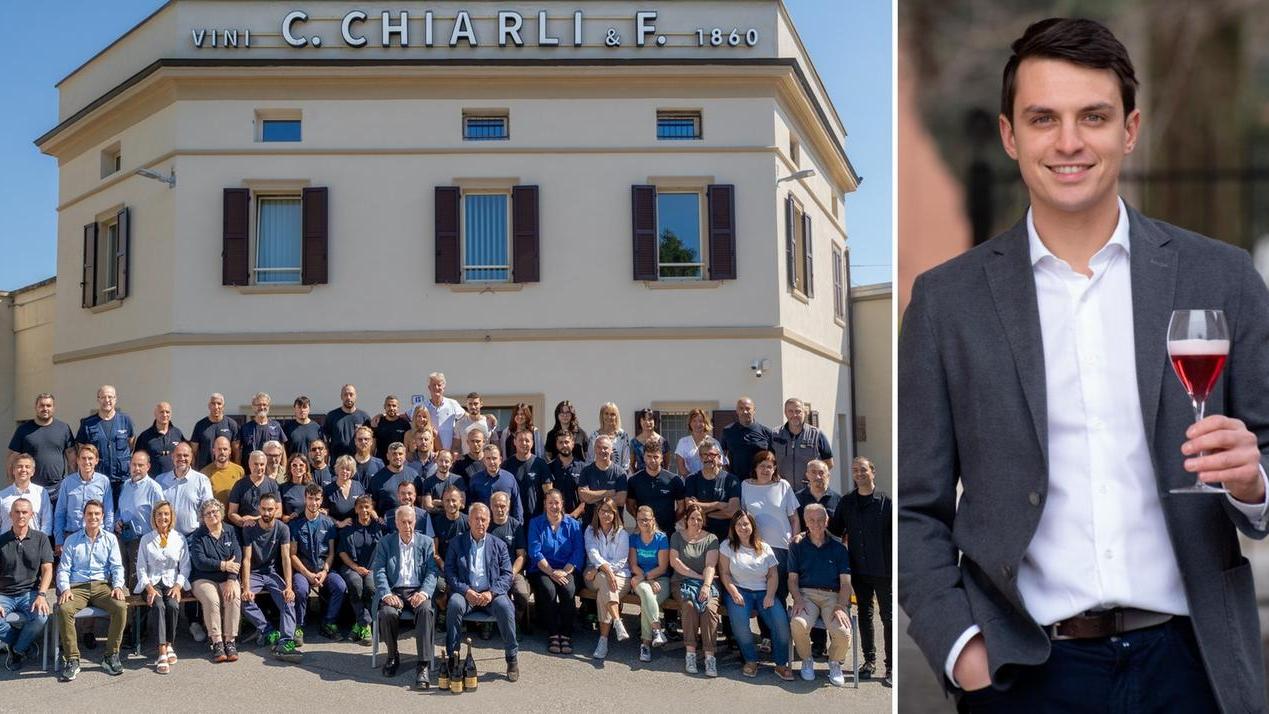 Foto di gruppo e Tommaso Chiarli