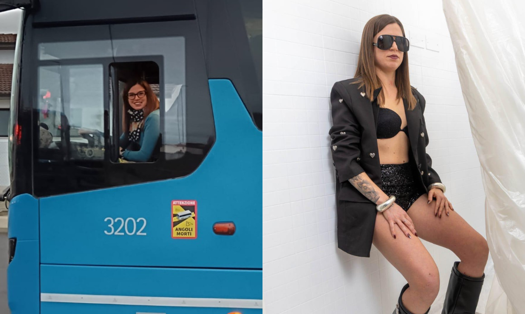 Dagli autobus alle sfilate, la doppia identità di Michela Zanirato di Ariano