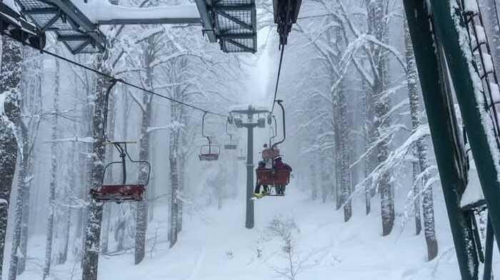 L’impianto di risalita della Selletta (foto Nucci)