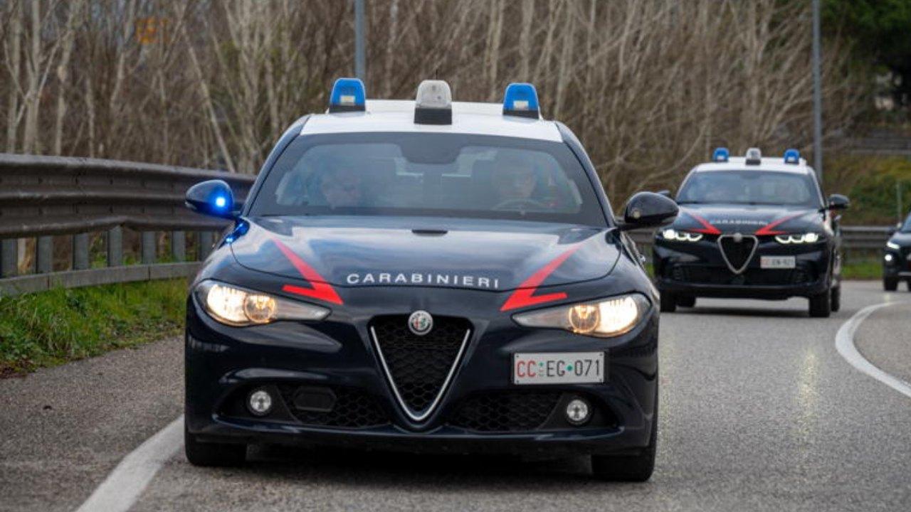 Sul posto i carabinieri
