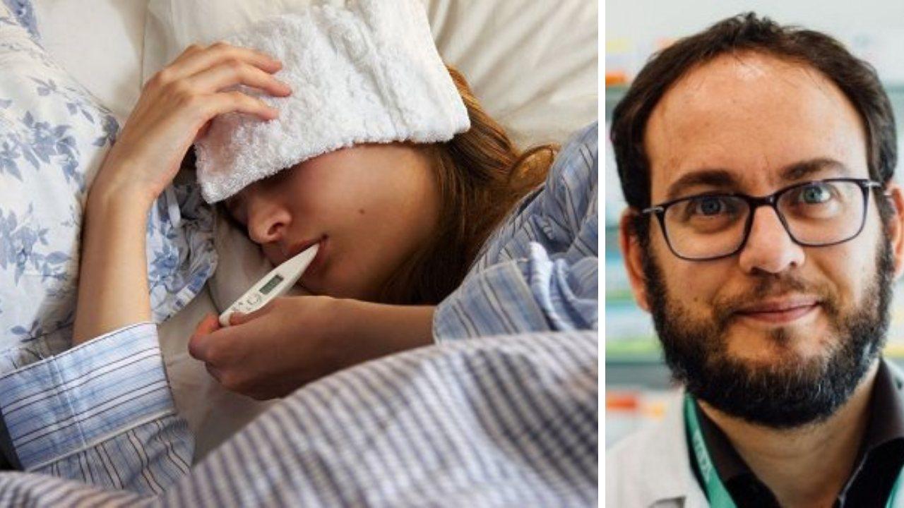 A lato Iacopo Zanardi; a sinistra una foto di repertorio