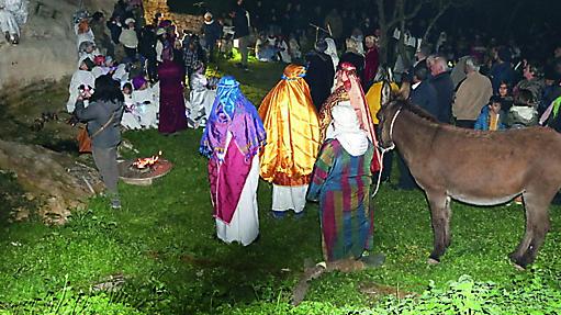 Sennori si accende di magia con il presepe vivente