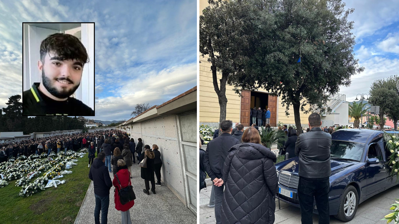 Villasimius, folla commossa per l’ultimo saluto ad Alessandro Zizzaro