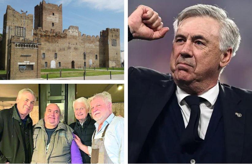 Carlo Ancelotti, cuore emiliano: tra Rio de Janeiro e Hollywood spunta la Rocca di Reggiolo