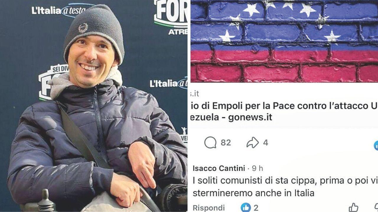 Il post e il segretario Fdi di Empoli