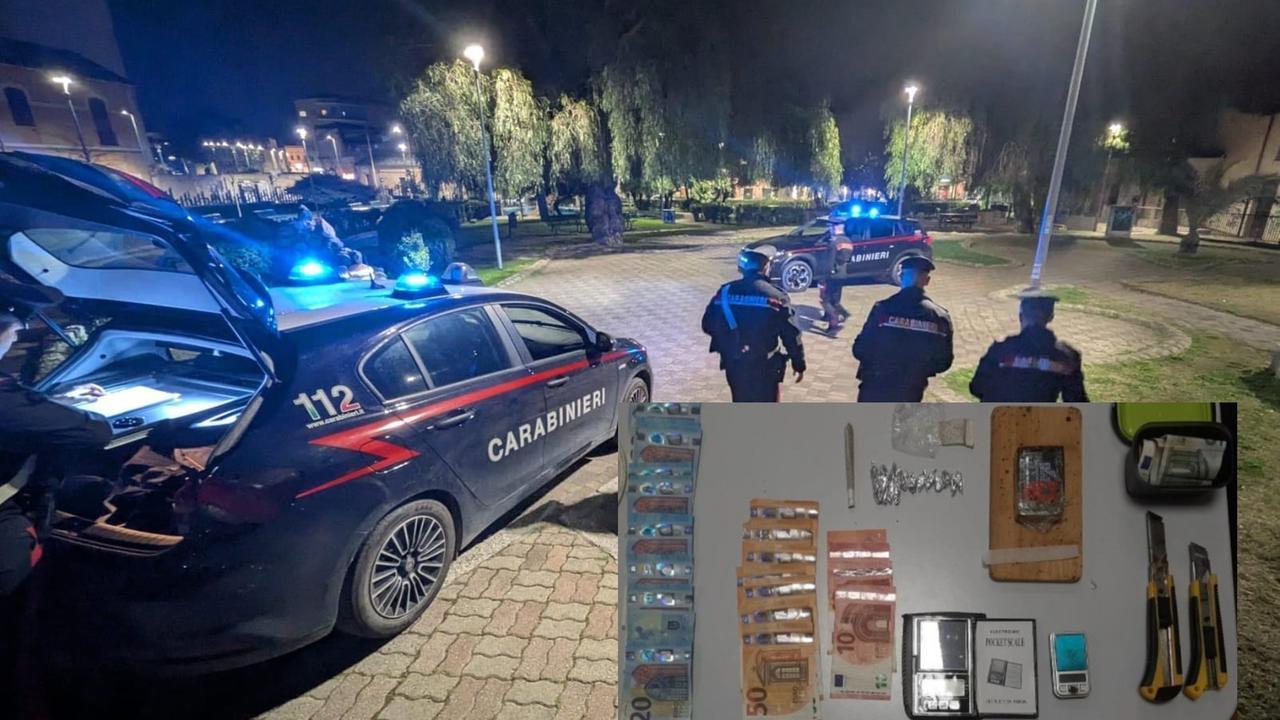 Fermato con la droga, in casa aveva hascisc e denaro: in manette per detenzione e spaccio di sostanze stupefacenti