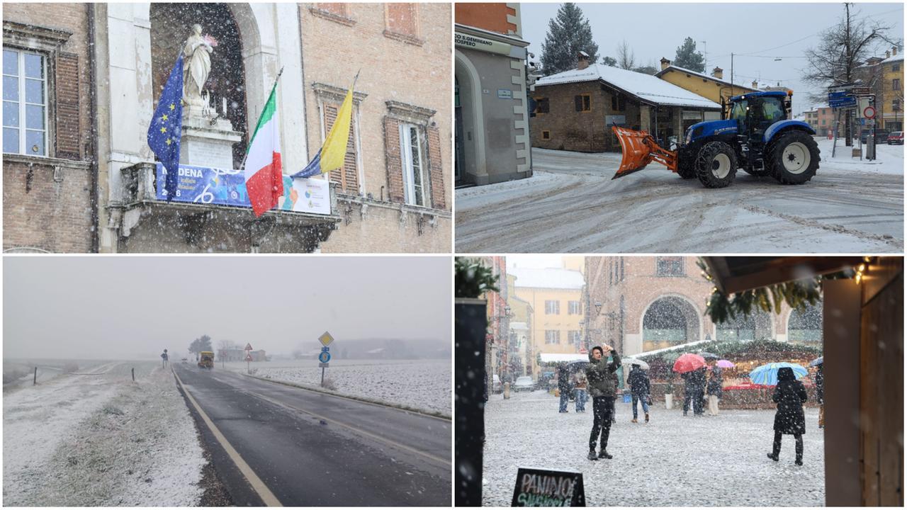La neve è tornata in città dopo due anni: fiocchi bianchi nel giorno dell’Epifania