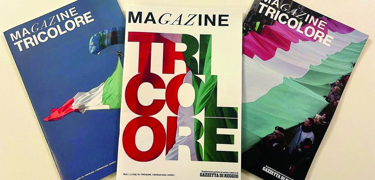 MaGAZine Tricolore, un omaggio della Gazzetta di Reggio alla città e ai colori che hanno fatto la storia