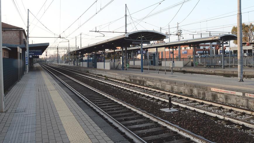 La stazione di Castelfranco Emilia