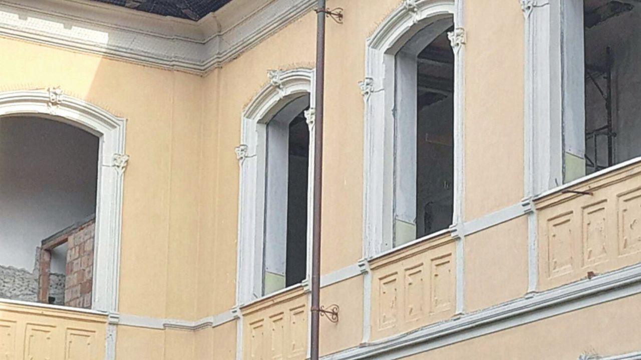 La finestra da cui voleva buttarsi la giovane