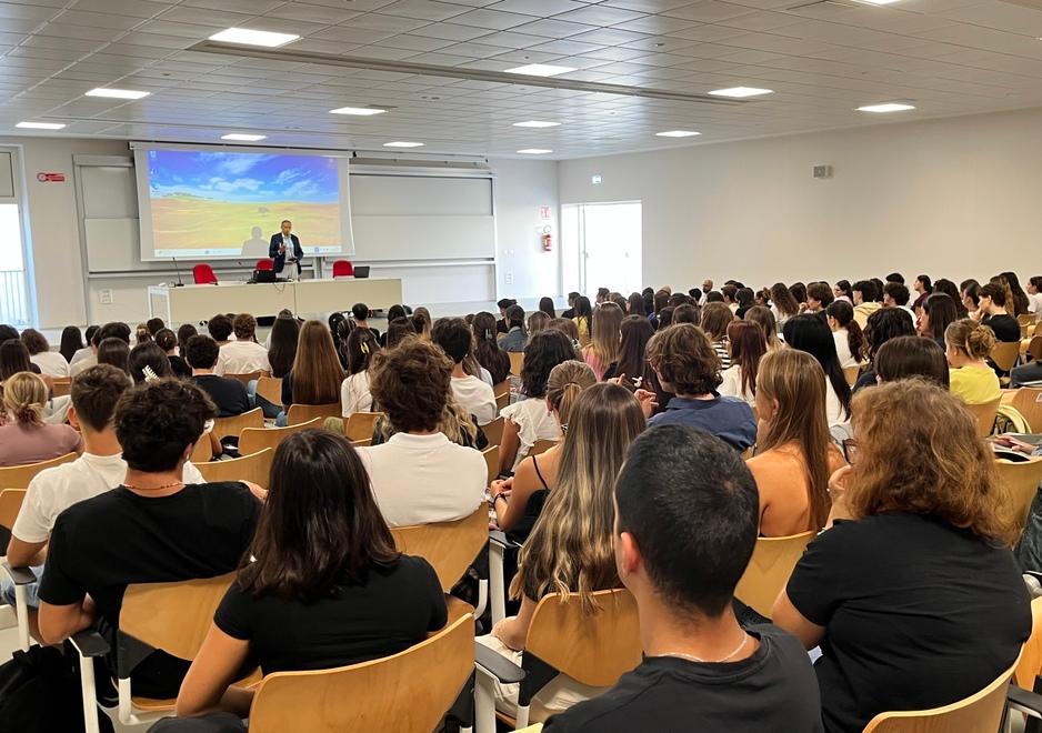 Una lezione del semestre filtro al polo San Rossore