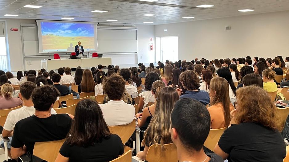 Una lezione del semestre filtro al polo San Rossore