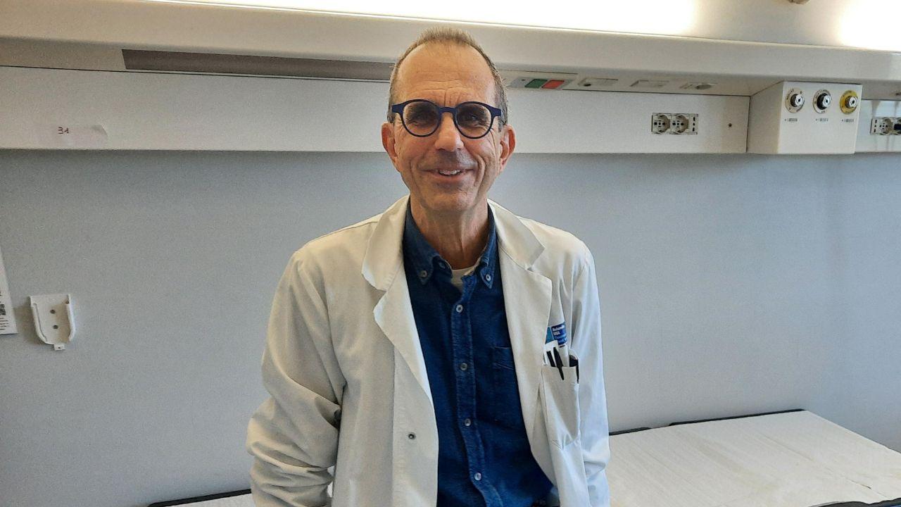 Luigi Gagliardi, primario di Pediatria andato in pensione dal 31 dicembre