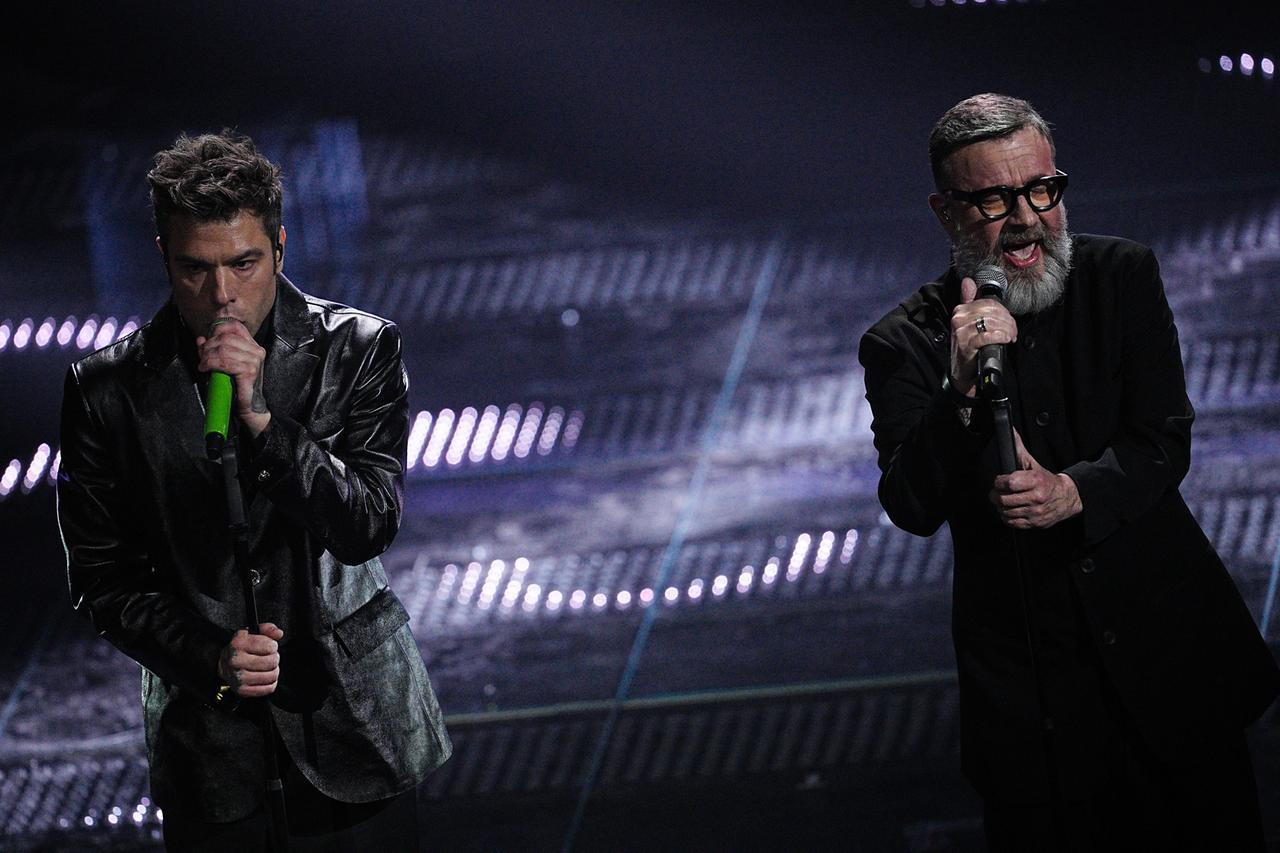 
	Fedez &amp; Masini al Festival di Sanremo 2025

