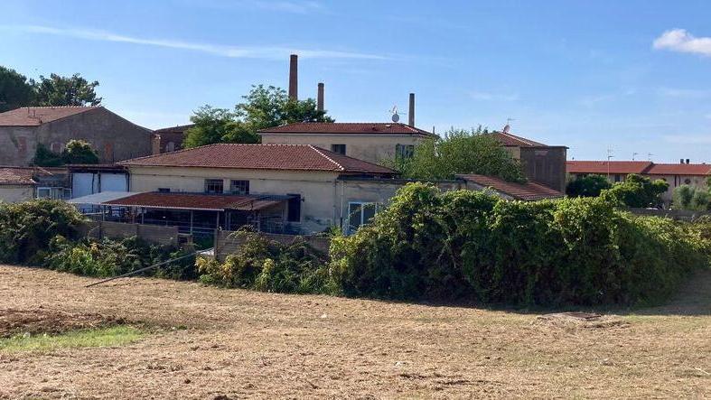 L’area in cui dovrebbe essere realizzato il nuovo supermercato Lidl (foto archivio)