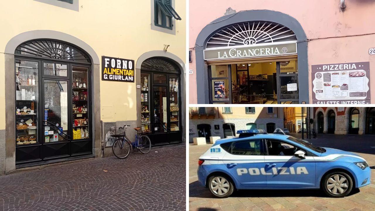 I due locali e una volante